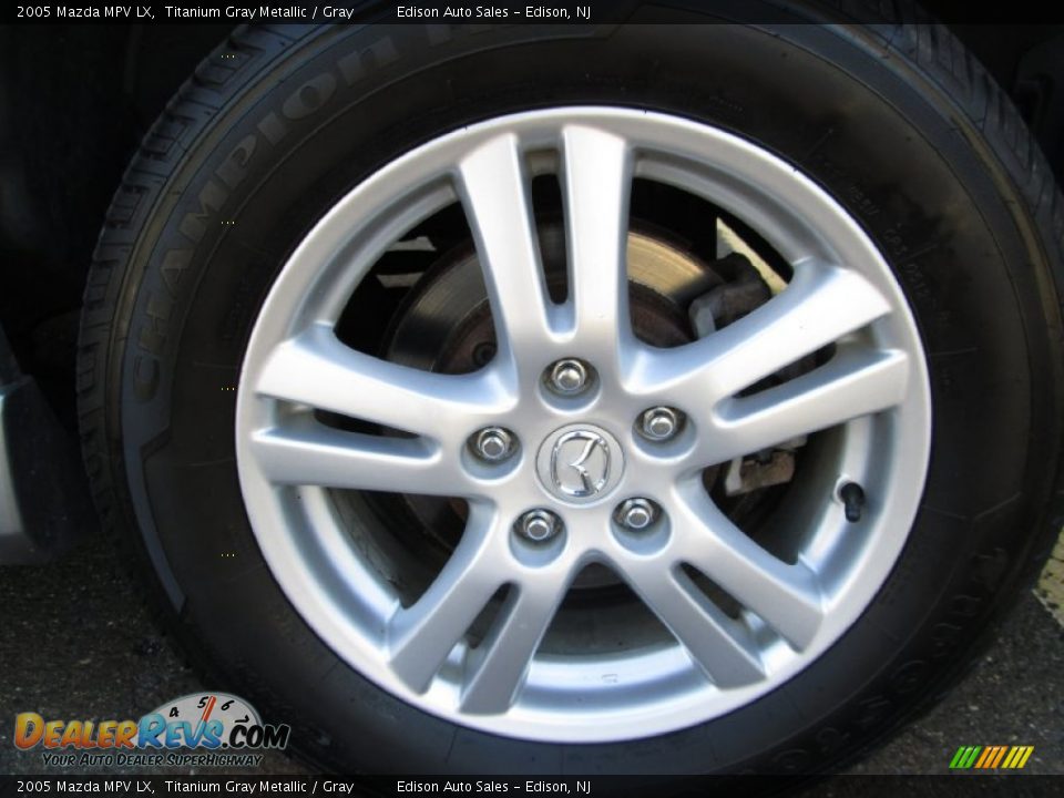 2005 Mazda MPV LX Titanium Gray Metallic / Gray Photo #30