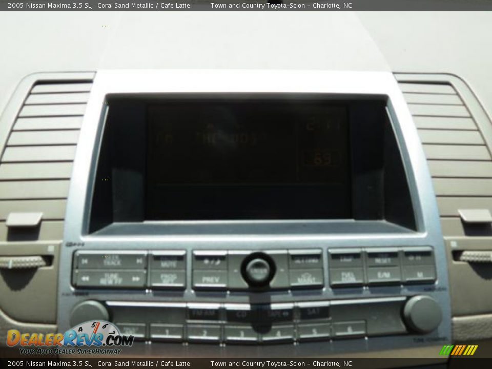 2005 Nissan Maxima 3.5 SL Coral Sand Metallic / Cafe Latte Photo #15