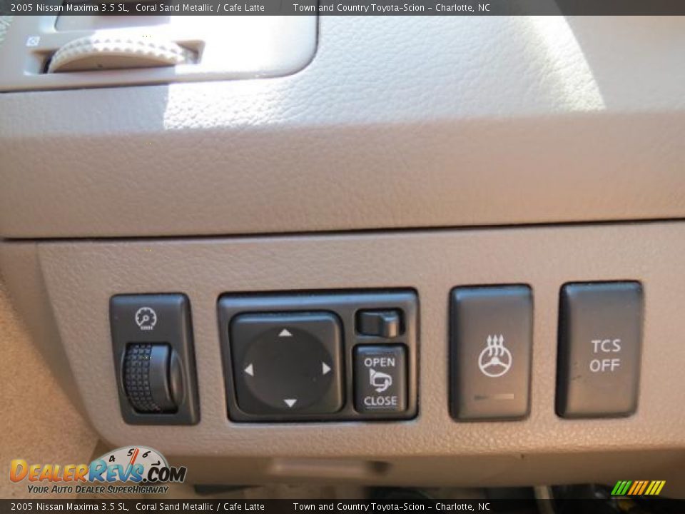 2005 Nissan Maxima 3.5 SL Coral Sand Metallic / Cafe Latte Photo #23