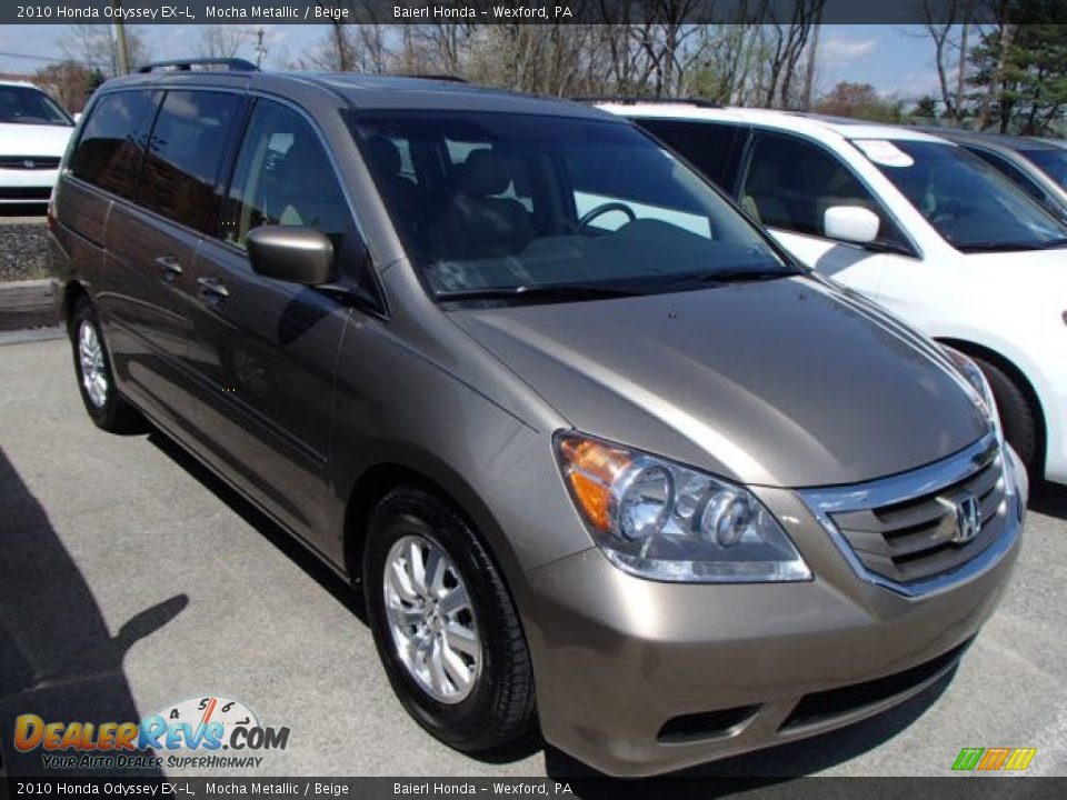 2010 Honda Odyssey EX-L Mocha Metallic / Beige Photo #1