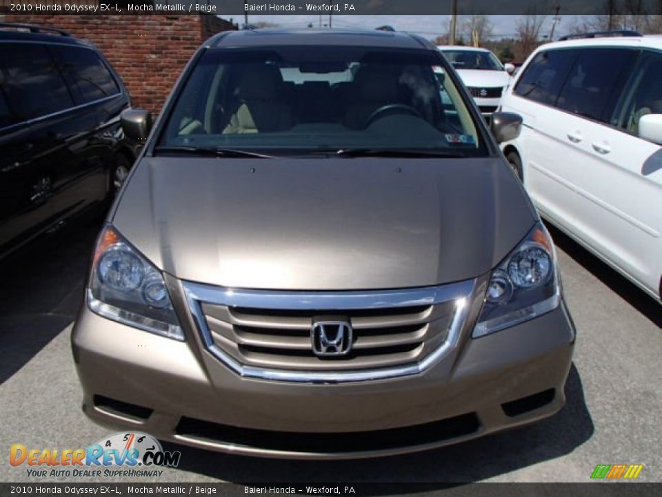 2010 Honda Odyssey EX-L Mocha Metallic / Beige Photo #2