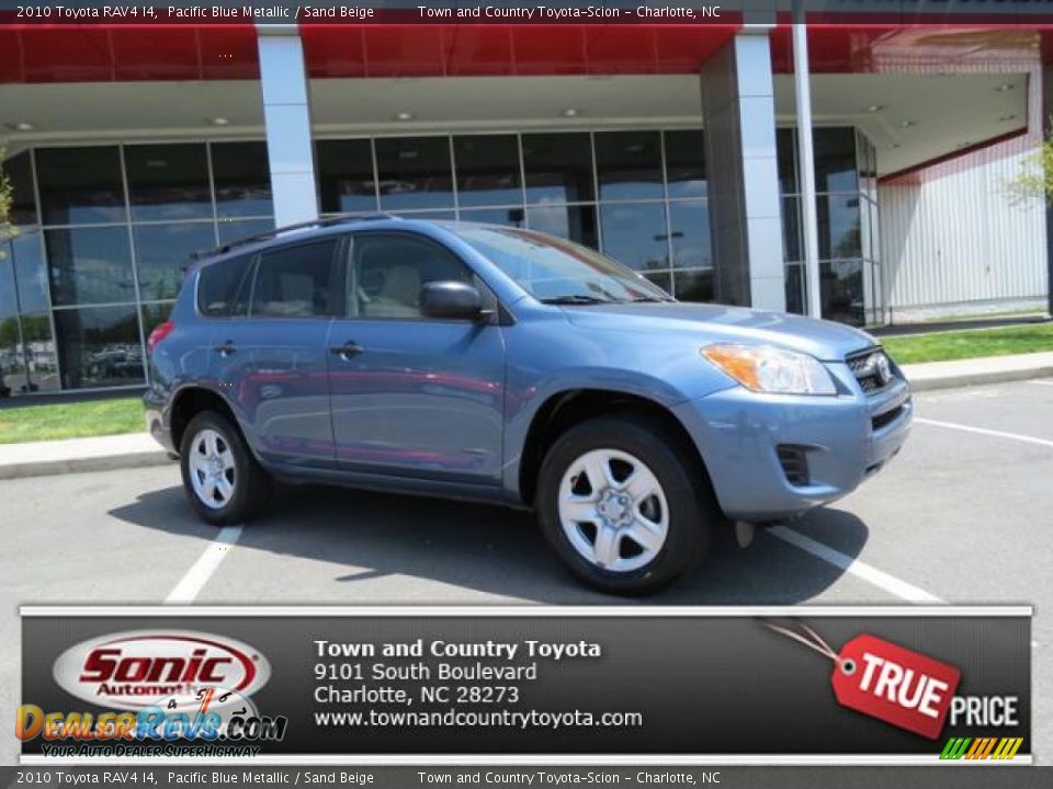 2010 Toyota RAV4 I4 Pacific Blue Metallic / Sand Beige Photo #1