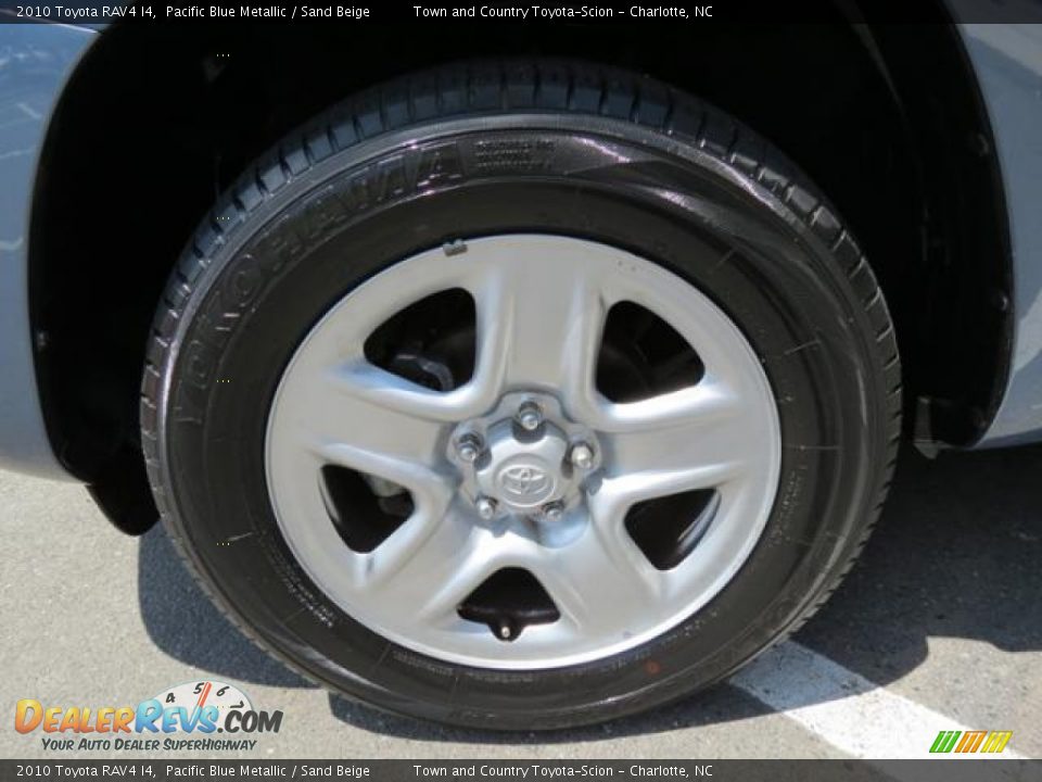 2010 Toyota RAV4 I4 Pacific Blue Metallic / Sand Beige Photo #4