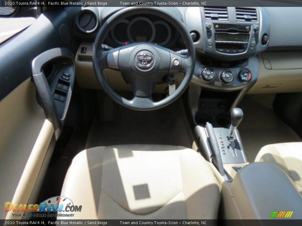 2010 Toyota RAV4 I4 Pacific Blue Metallic / Sand Beige Photo #5