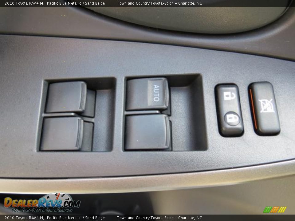 2010 Toyota RAV4 I4 Pacific Blue Metallic / Sand Beige Photo #10