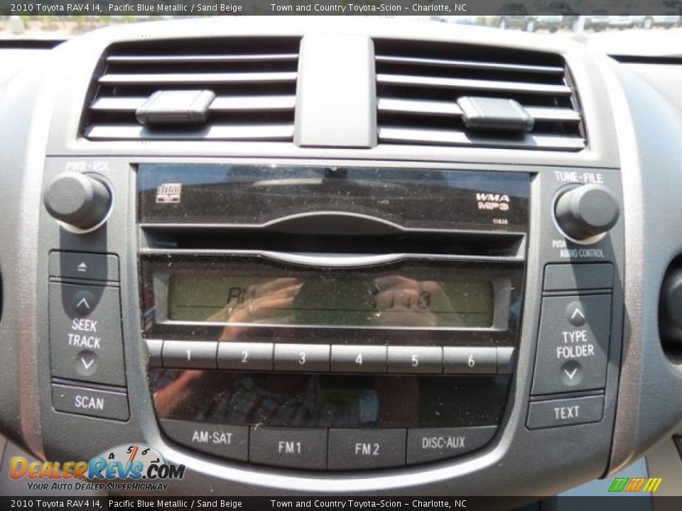 2010 Toyota RAV4 I4 Pacific Blue Metallic / Sand Beige Photo #13