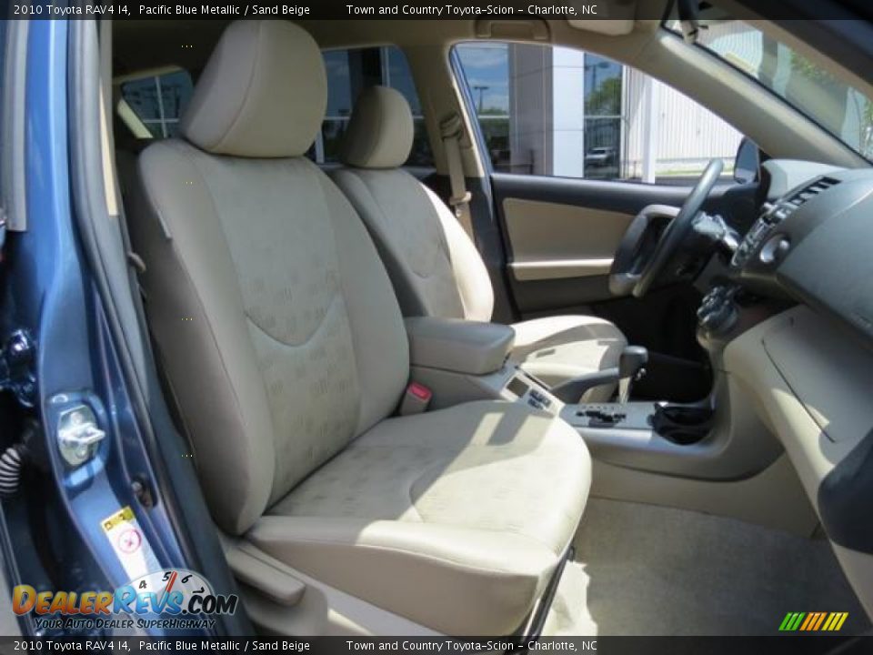 2010 Toyota RAV4 I4 Pacific Blue Metallic / Sand Beige Photo #21