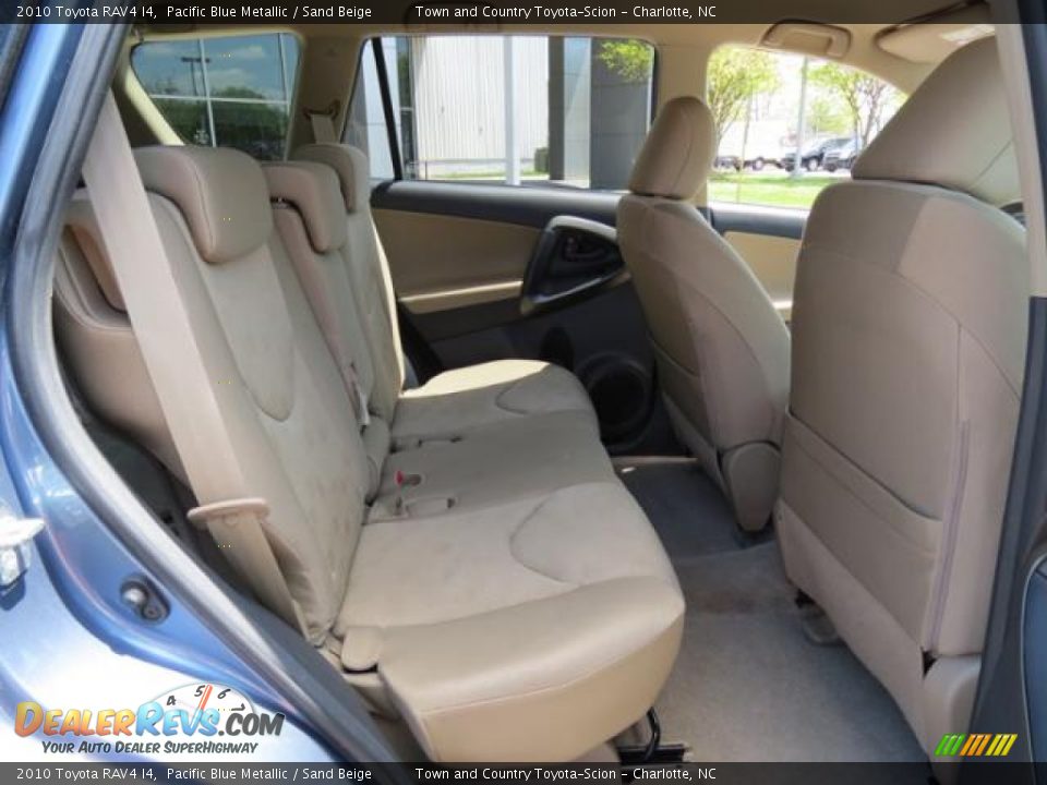 2010 Toyota RAV4 I4 Pacific Blue Metallic / Sand Beige Photo #24