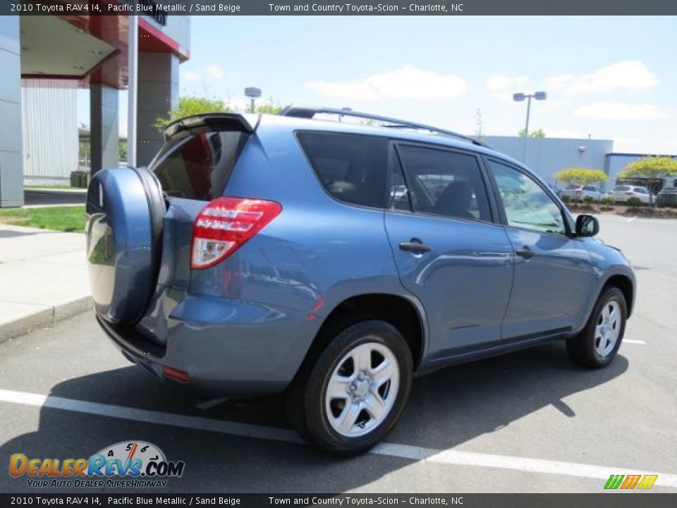 2010 Toyota RAV4 I4 Pacific Blue Metallic / Sand Beige Photo #27