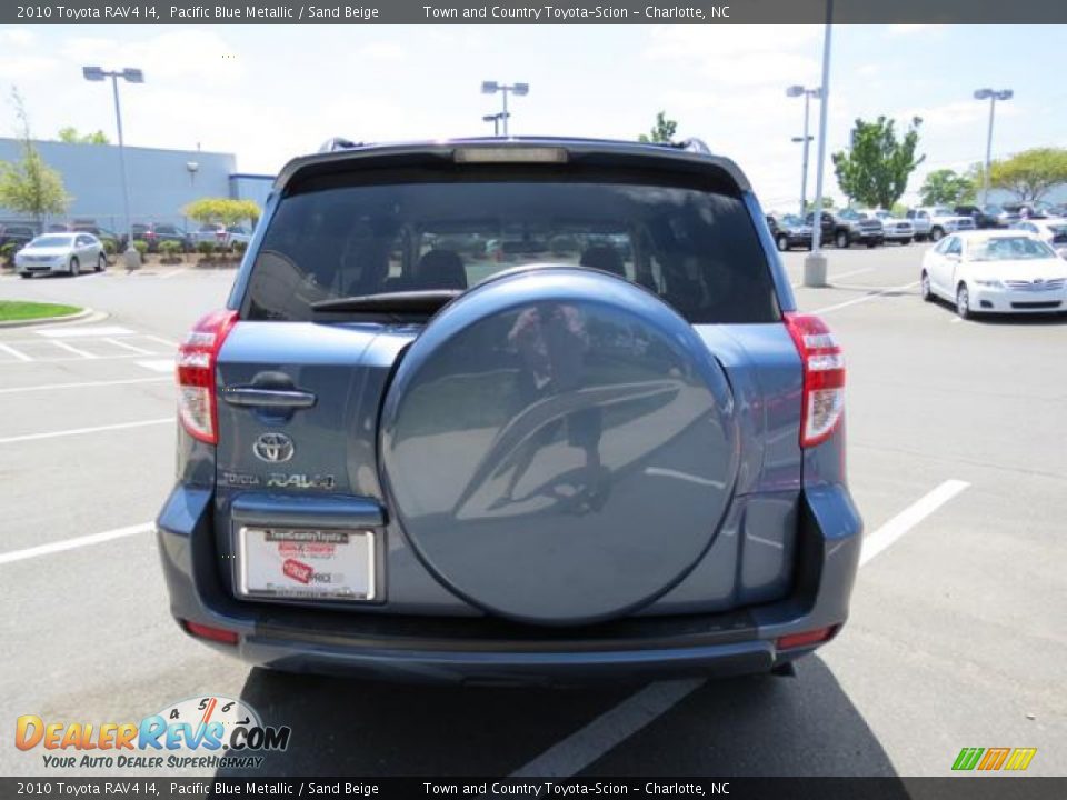 2010 Toyota RAV4 I4 Pacific Blue Metallic / Sand Beige Photo #28