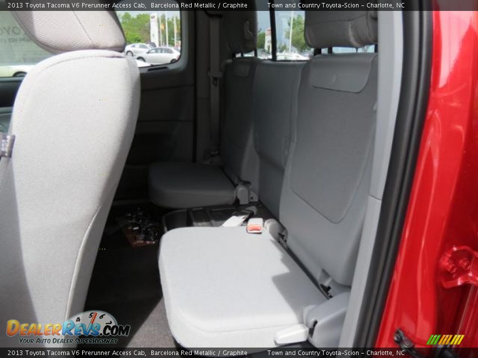 2013 Toyota Tacoma V6 Prerunner Access Cab Barcelona Red Metallic / Graphite Photo #6