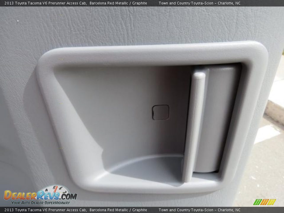 2013 Toyota Tacoma V6 Prerunner Access Cab Barcelona Red Metallic / Graphite Photo #7