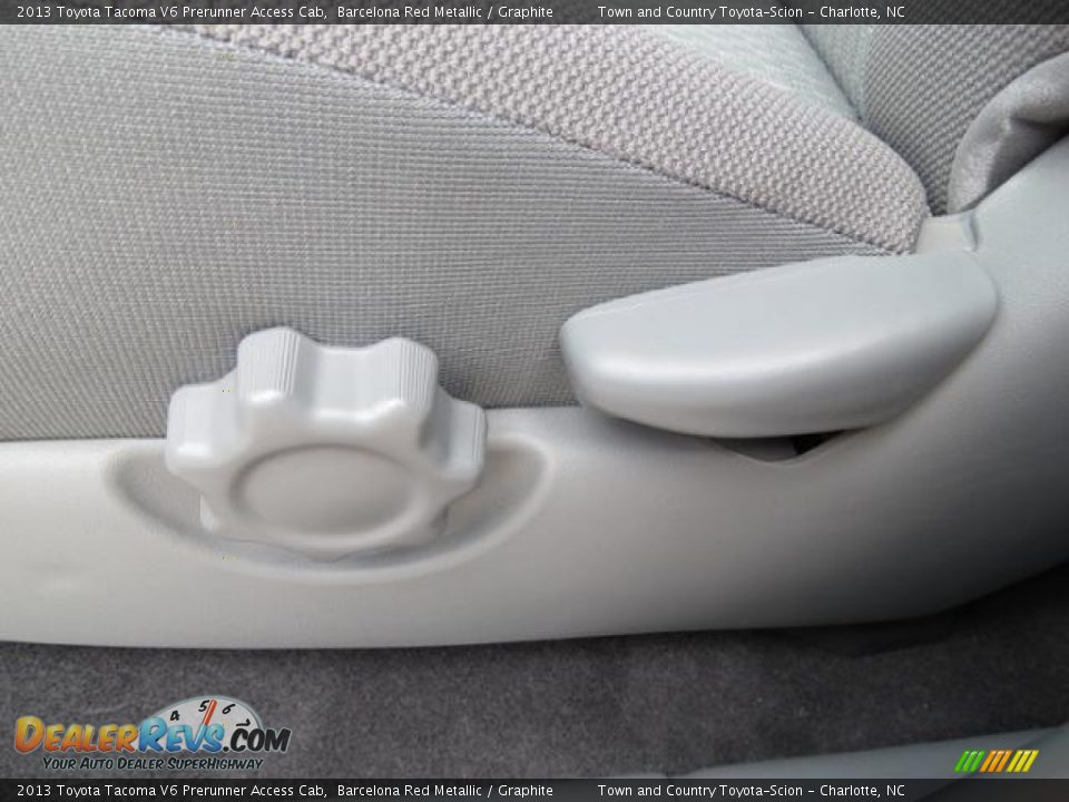 2013 Toyota Tacoma V6 Prerunner Access Cab Barcelona Red Metallic / Graphite Photo #9
