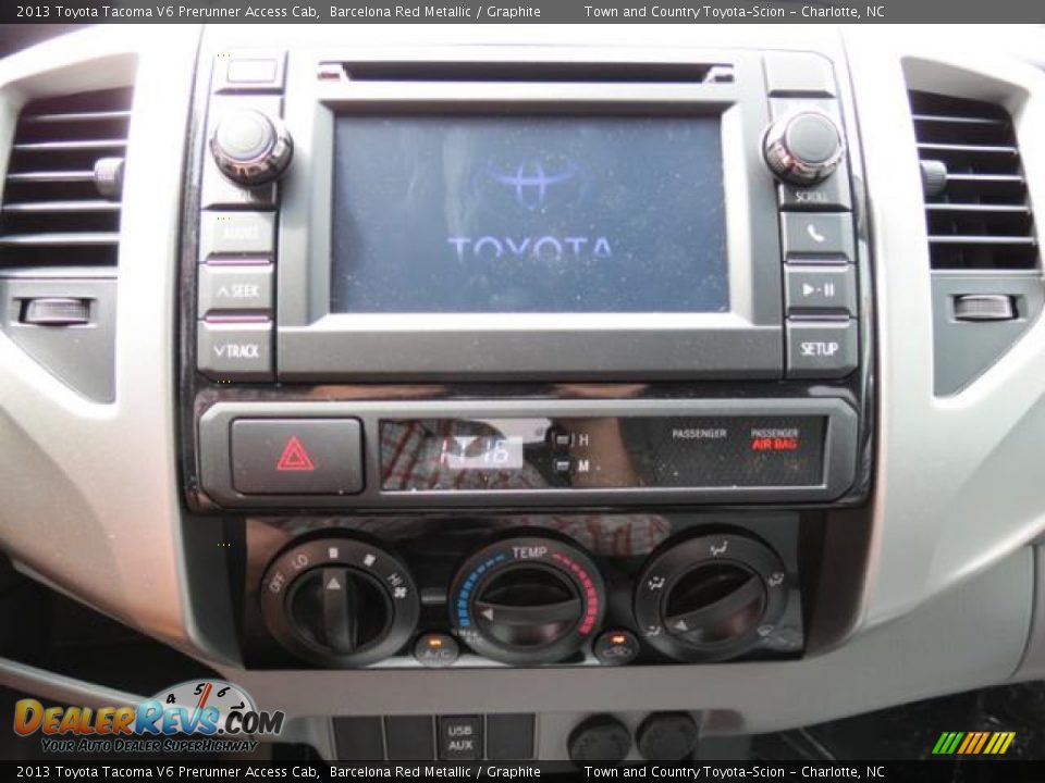 2013 Toyota Tacoma V6 Prerunner Access Cab Barcelona Red Metallic / Graphite Photo #12