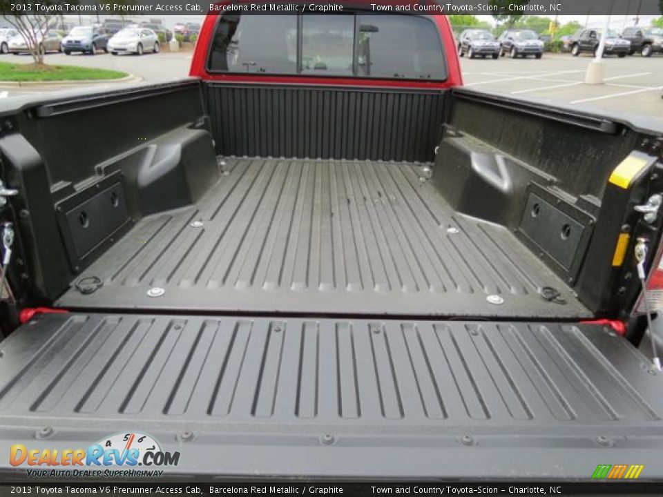 2013 Toyota Tacoma V6 Prerunner Access Cab Barcelona Red Metallic / Graphite Photo #16