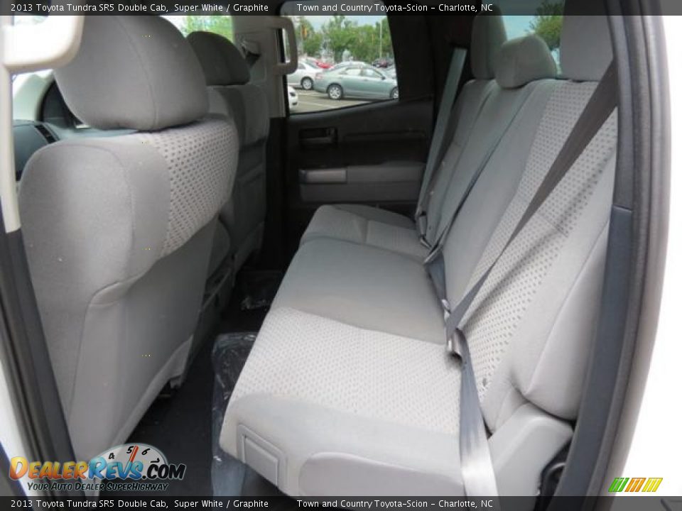 Rear Seat of 2013 Toyota Tundra SR5 Double Cab Photo #6
