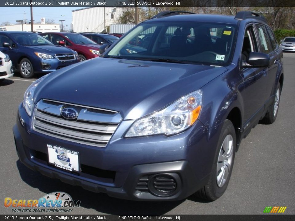 2013 Subaru Outback 2.5i Twilight Blue Metallic / Black Photo #1