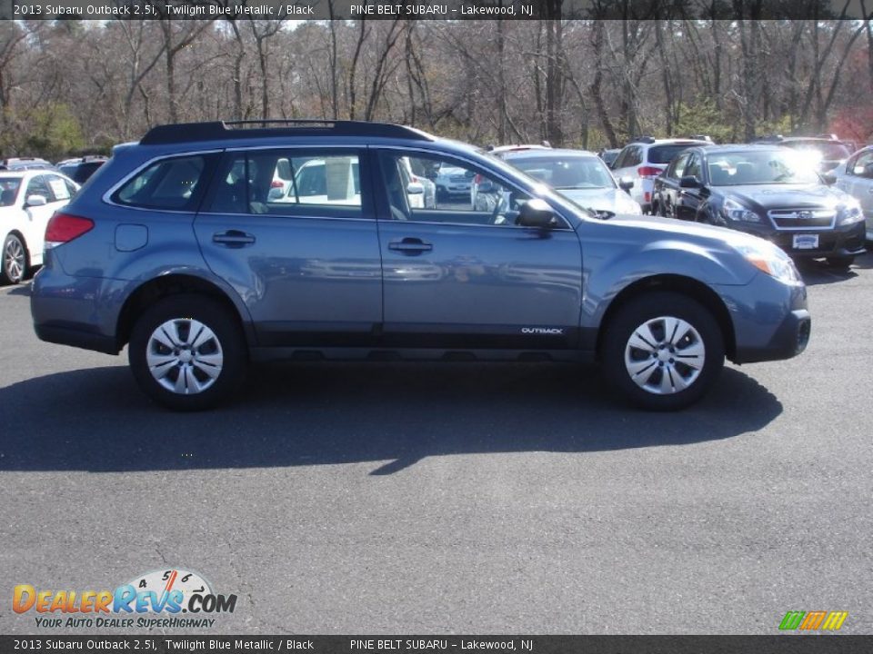 2013 Subaru Outback 2.5i Twilight Blue Metallic / Black Photo #7