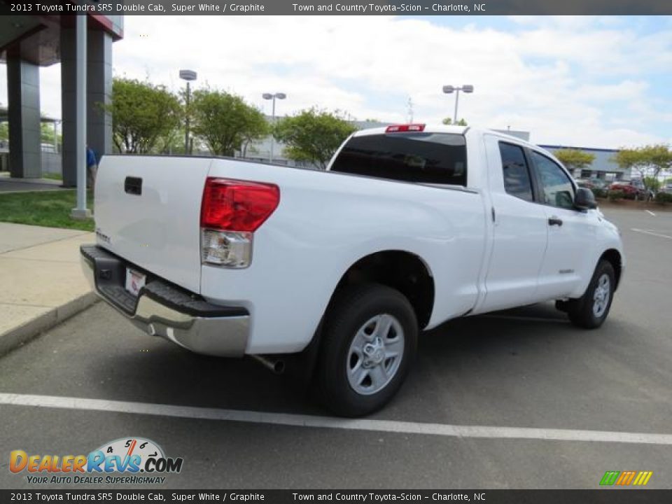 2013 Toyota Tundra SR5 Double Cab Super White / Graphite Photo #18