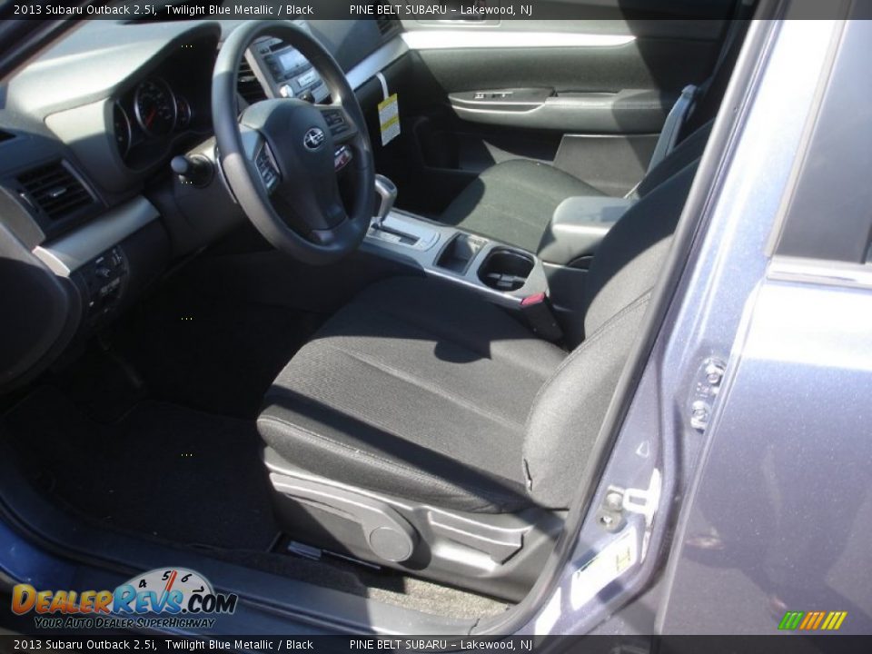 2013 Subaru Outback 2.5i Twilight Blue Metallic / Black Photo #10