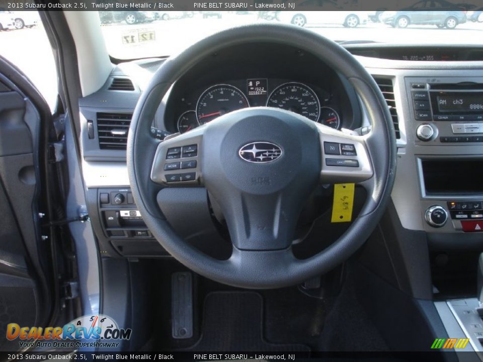 2013 Subaru Outback 2.5i Twilight Blue Metallic / Black Photo #13