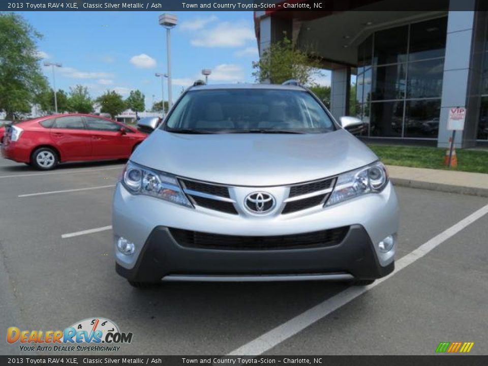 2013 Toyota RAV4 XLE Classic Silver Metallic / Ash Photo #2