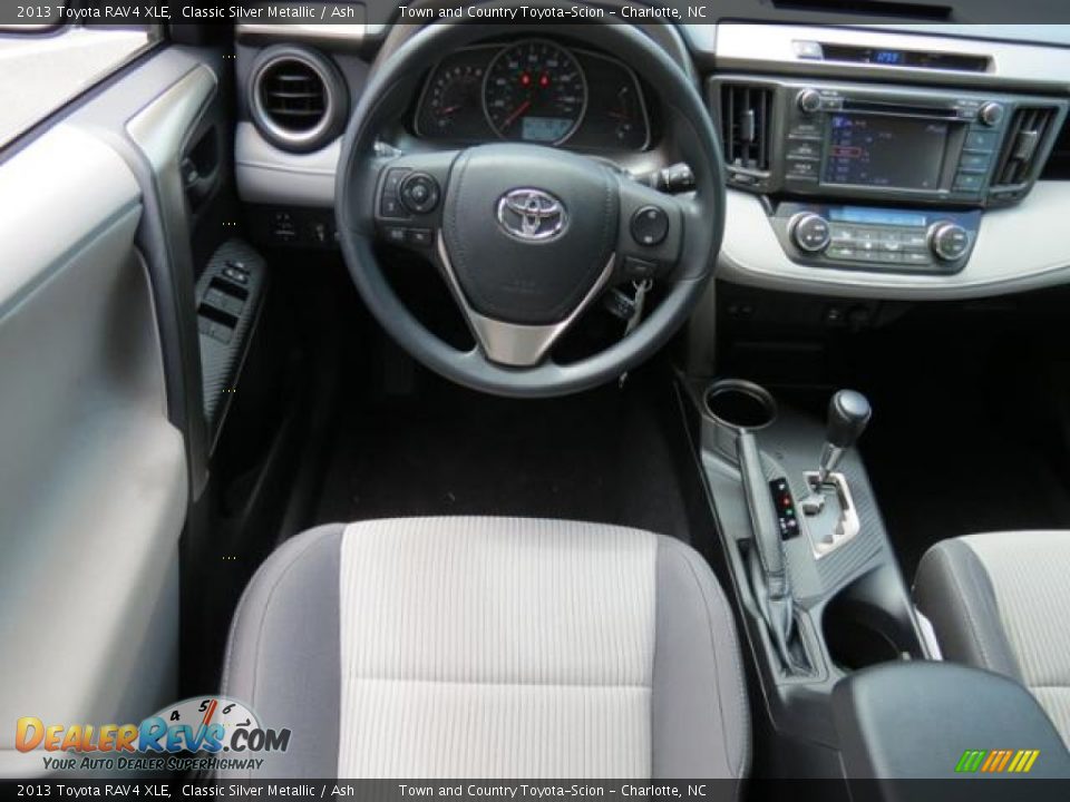 2013 Toyota RAV4 XLE Classic Silver Metallic / Ash Photo #5