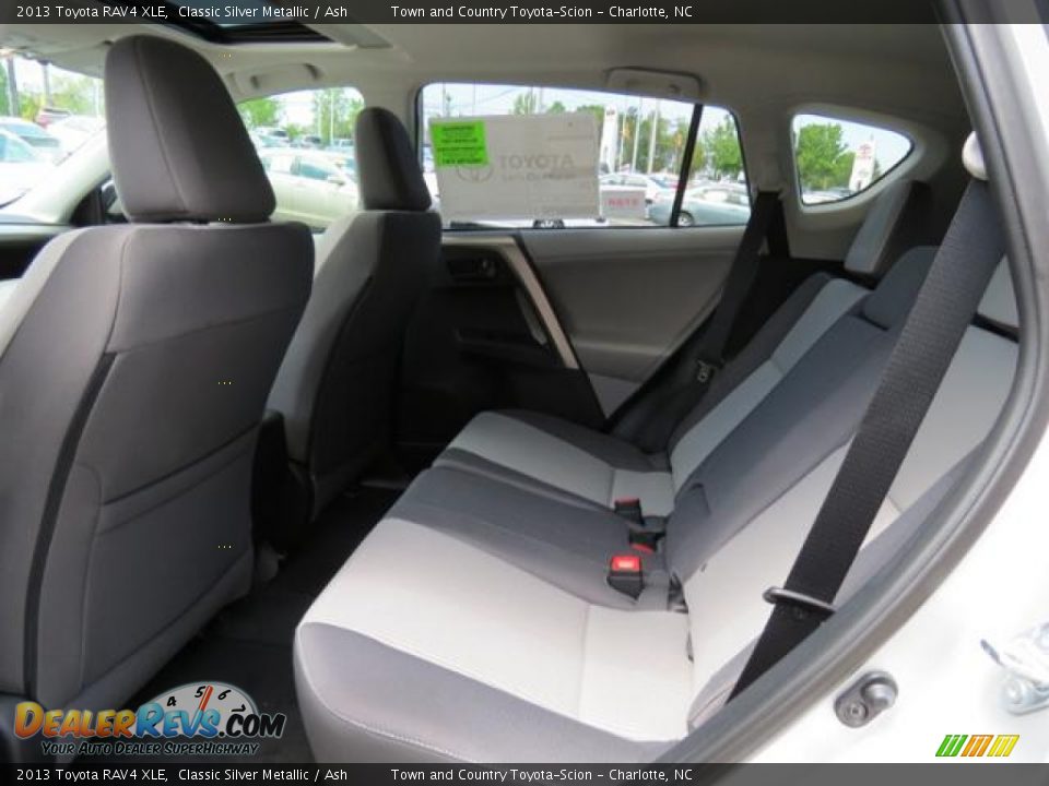 2013 Toyota RAV4 XLE Classic Silver Metallic / Ash Photo #6