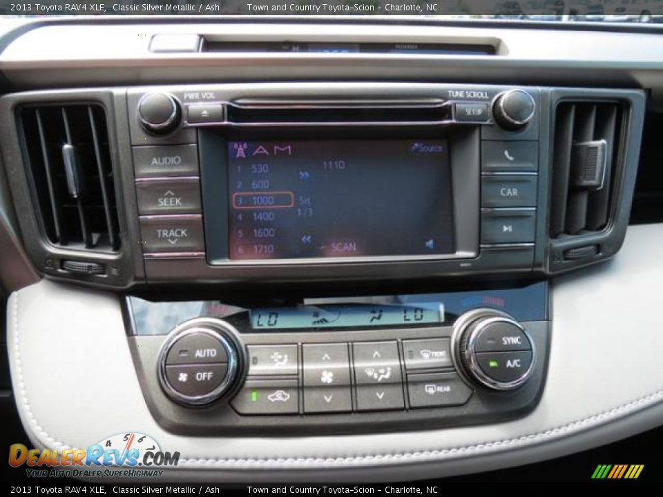 2013 Toyota RAV4 XLE Classic Silver Metallic / Ash Photo #12