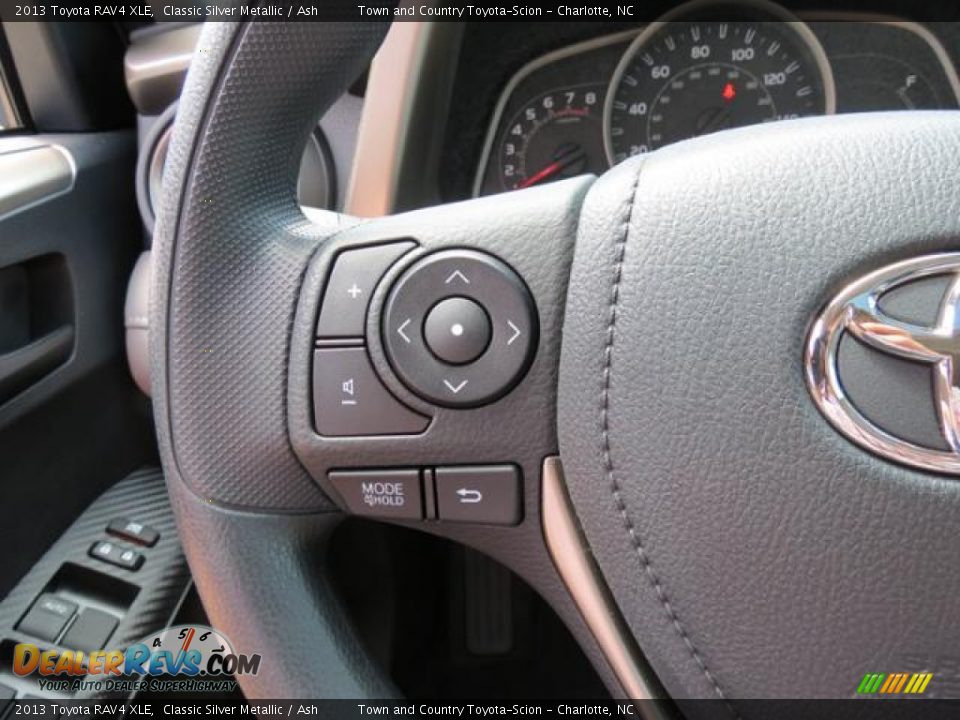 2013 Toyota RAV4 XLE Classic Silver Metallic / Ash Photo #14