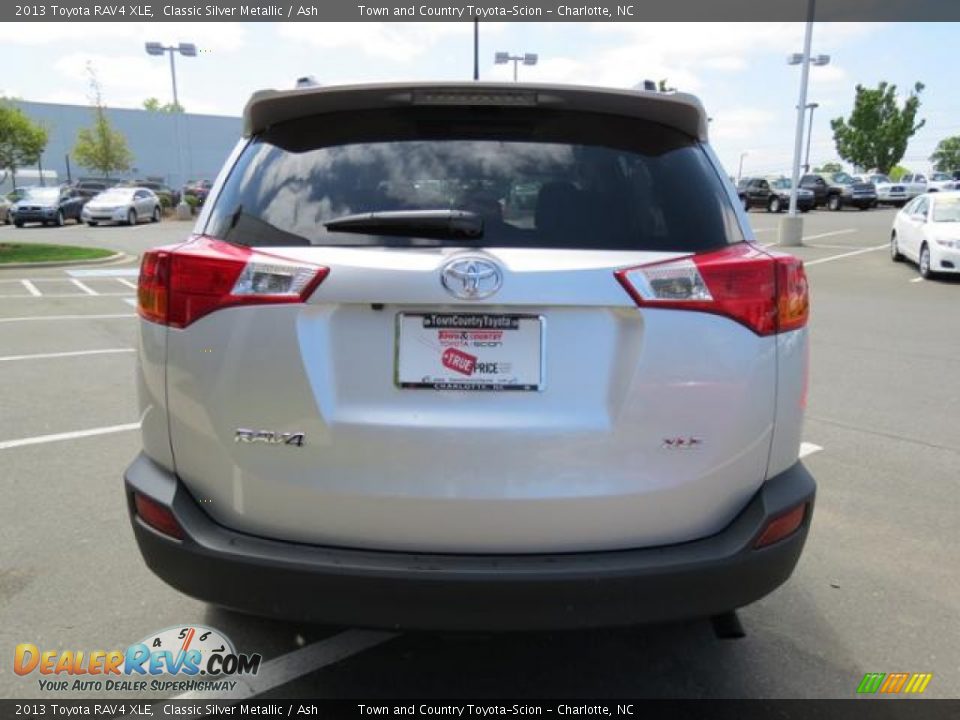 2013 Toyota RAV4 XLE Classic Silver Metallic / Ash Photo #18