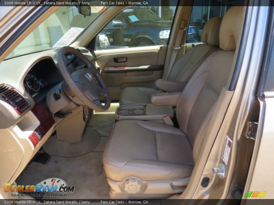 Front Seat of 2006 Honda CR-V LX Photo #6