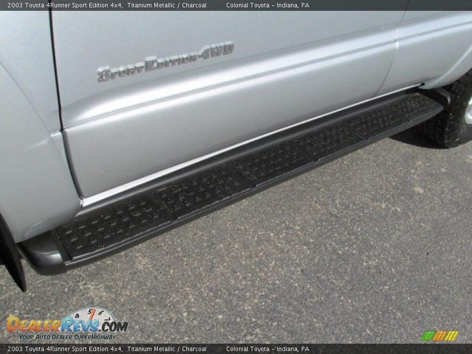 2003 Toyota 4Runner Sport Edition 4x4 Titanium Metallic / Charcoal Photo #4