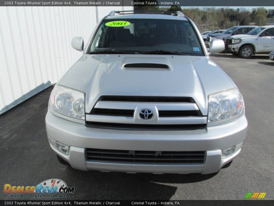 2003 Toyota 4Runner Sport Edition 4x4 Titanium Metallic / Charcoal Photo #5