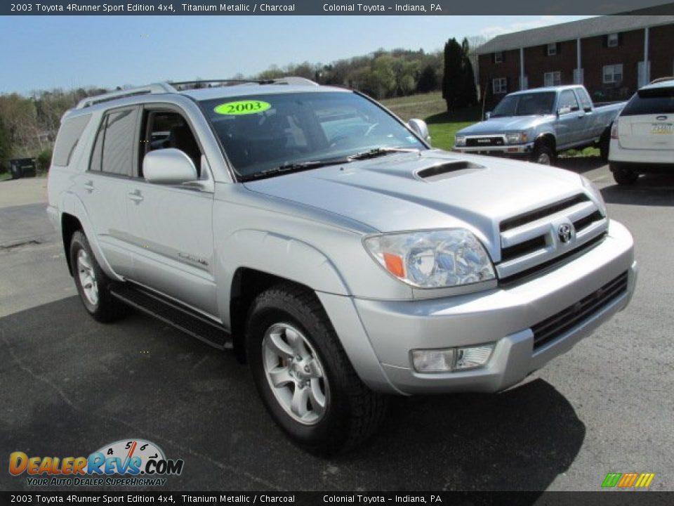 2003 Toyota 4Runner Sport Edition 4x4 Titanium Metallic / Charcoal Photo #6