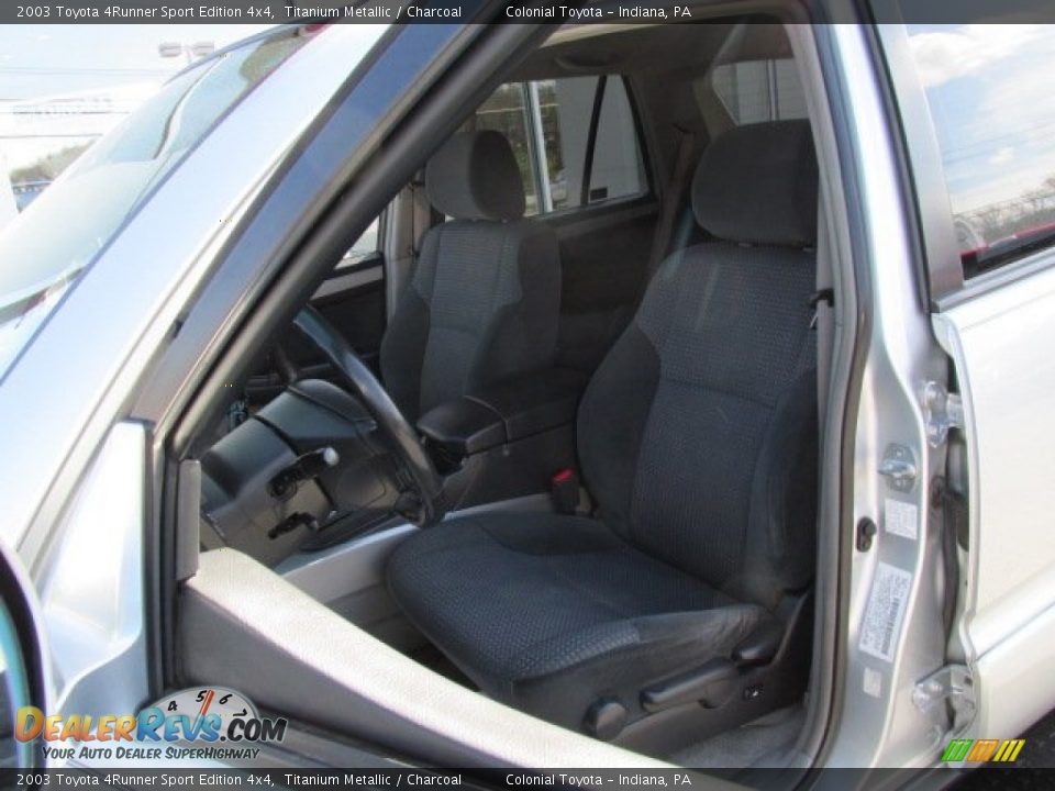 2003 Toyota 4Runner Sport Edition 4x4 Titanium Metallic / Charcoal Photo #10