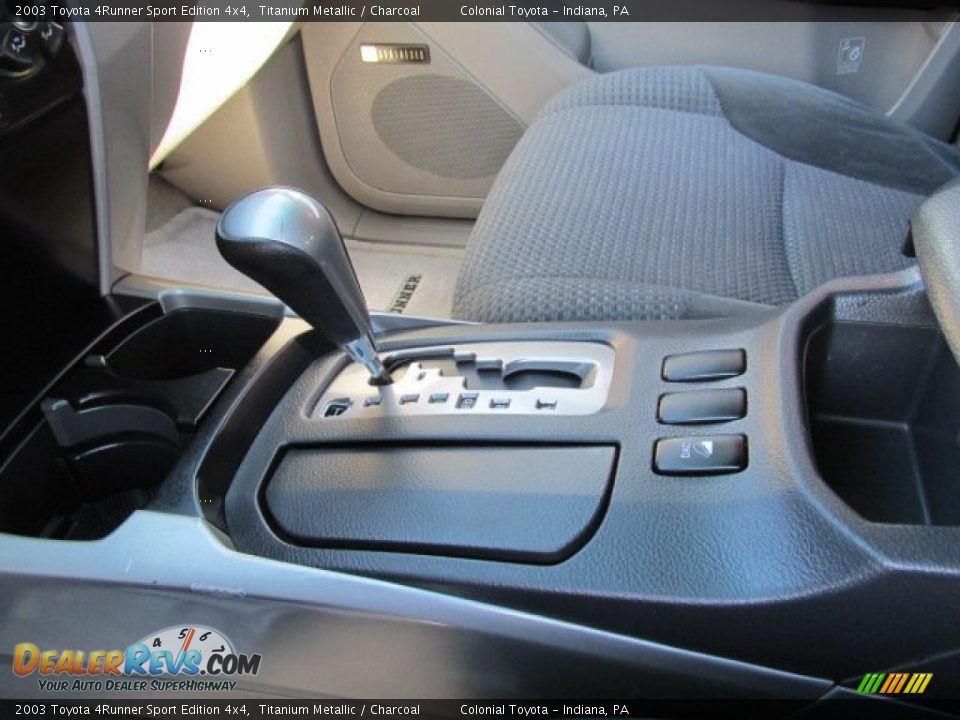 2003 Toyota 4Runner Sport Edition 4x4 Titanium Metallic / Charcoal Photo #12