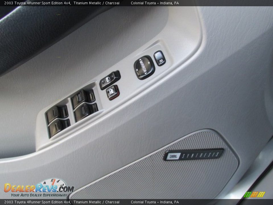 2003 Toyota 4Runner Sport Edition 4x4 Titanium Metallic / Charcoal Photo #13