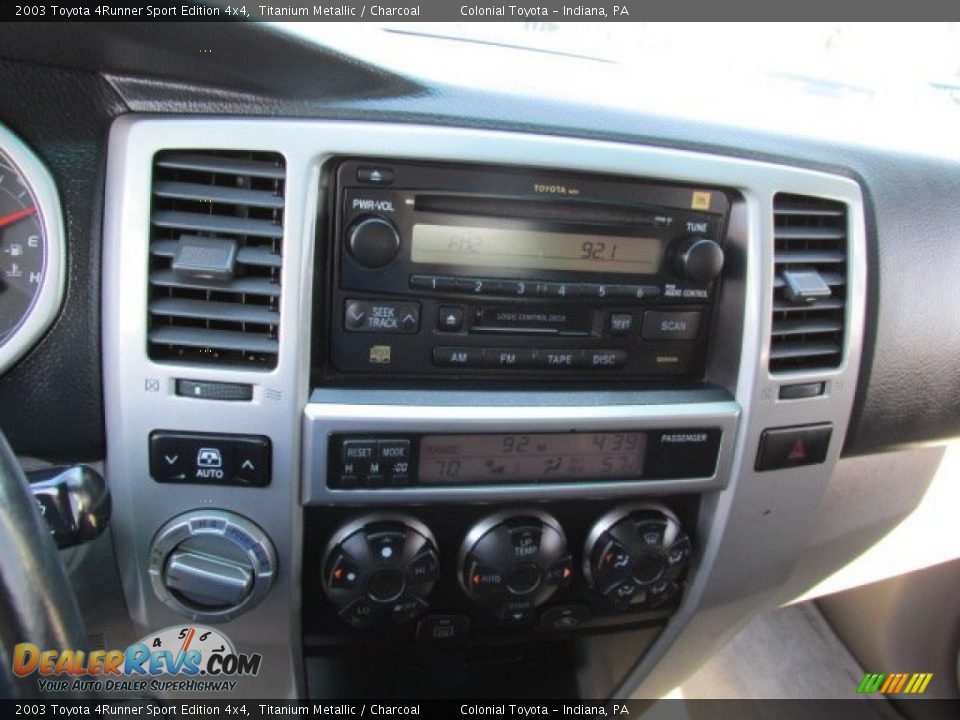 2003 Toyota 4Runner Sport Edition 4x4 Titanium Metallic / Charcoal Photo #14