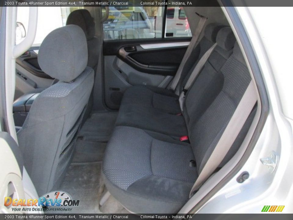 2003 Toyota 4Runner Sport Edition 4x4 Titanium Metallic / Charcoal Photo #16