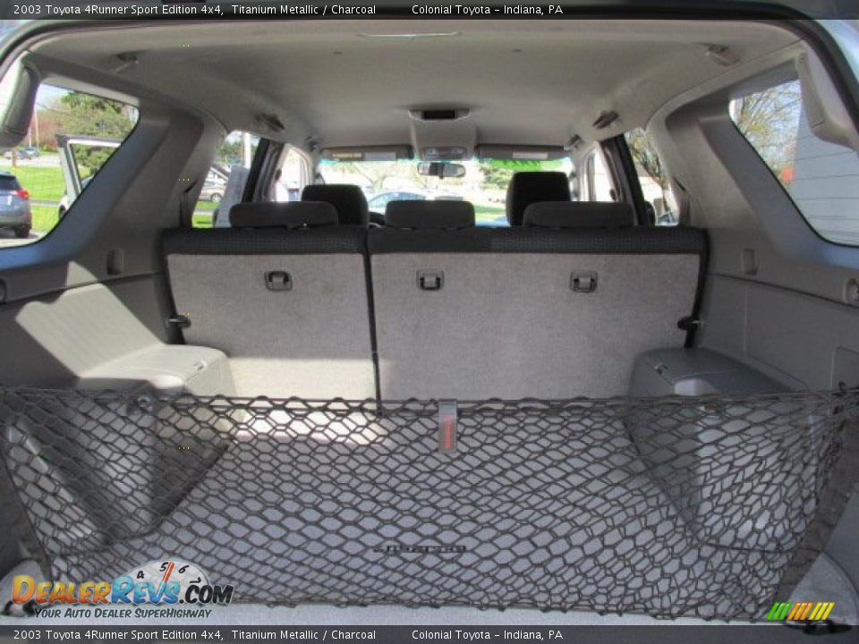 2003 Toyota 4Runner Sport Edition 4x4 Titanium Metallic / Charcoal Photo #17