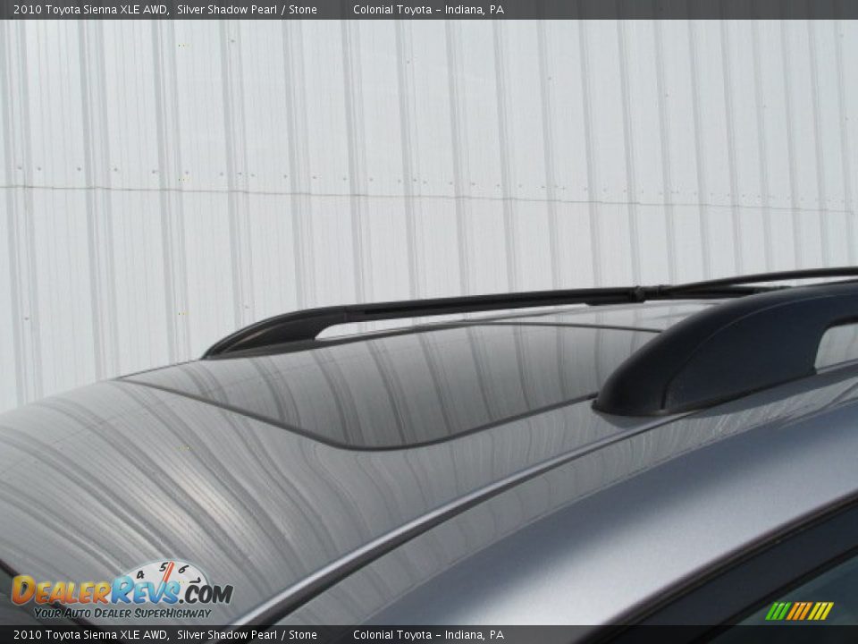 2010 Toyota Sienna XLE AWD Silver Shadow Pearl / Stone Photo #4