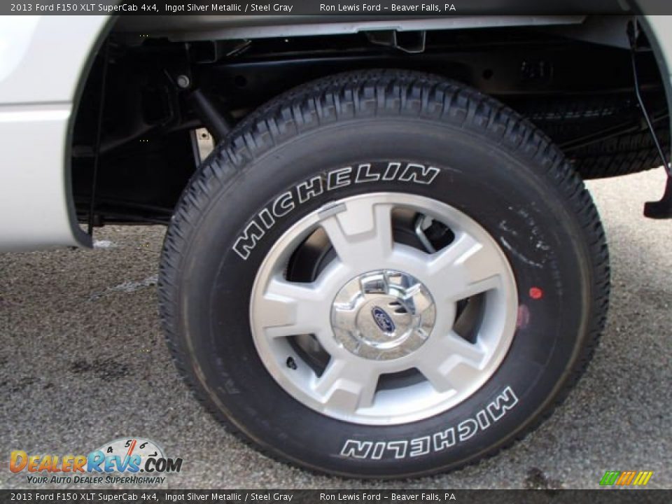 2013 Ford F150 XLT SuperCab 4x4 Wheel Photo #9