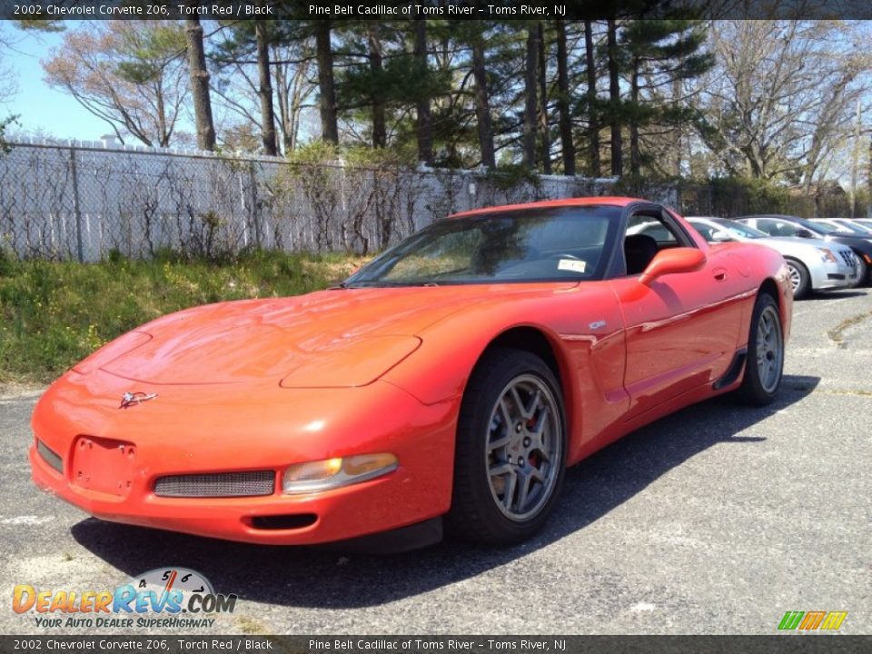 2002 Chevrolet Corvette Z06 Torch Red / Black Photo #1
