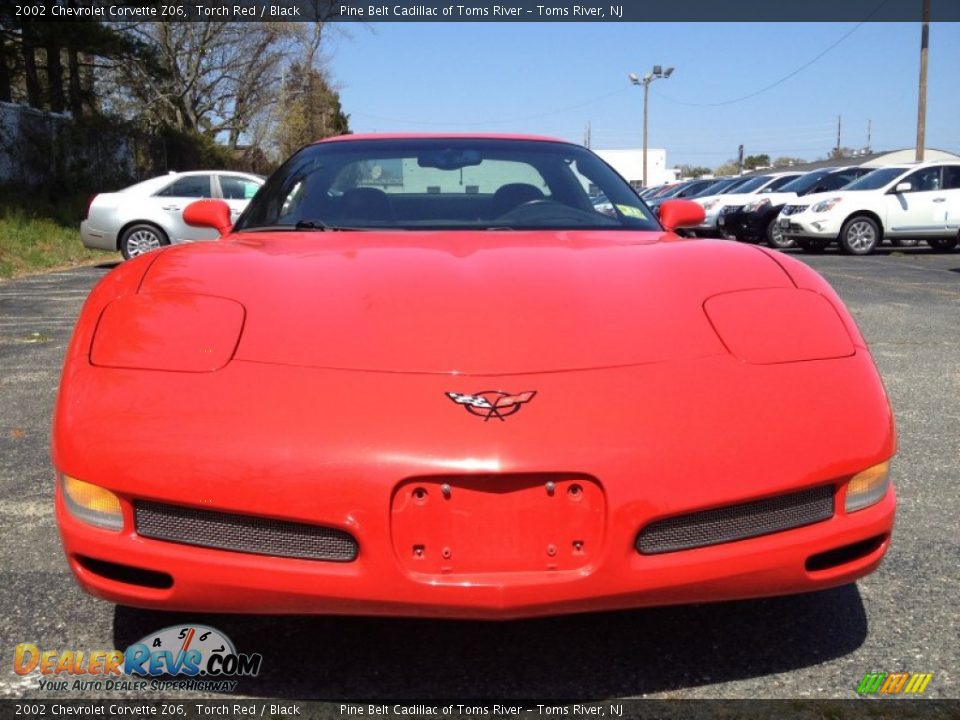 2002 Chevrolet Corvette Z06 Torch Red / Black Photo #2
