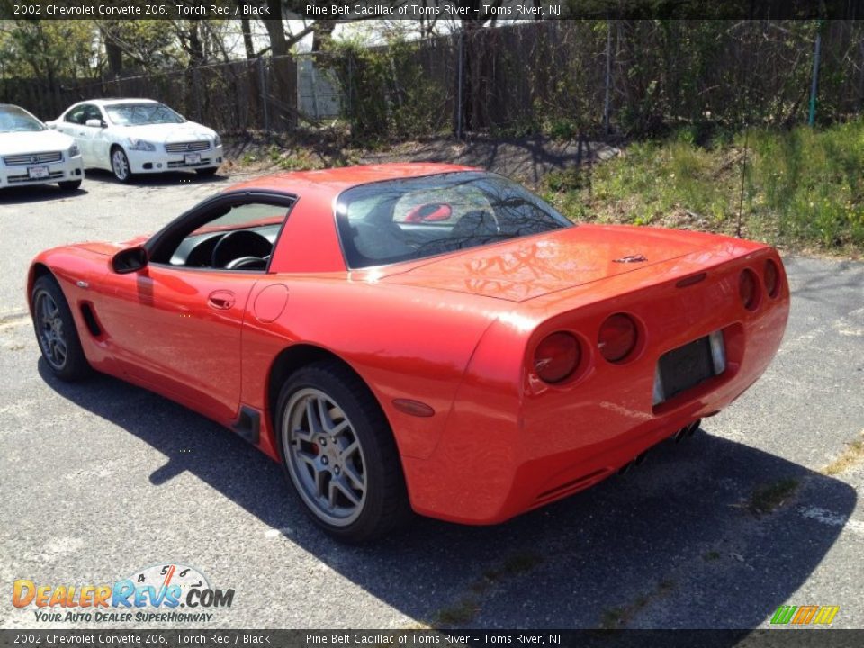 2002 Chevrolet Corvette Z06 Torch Red / Black Photo #5