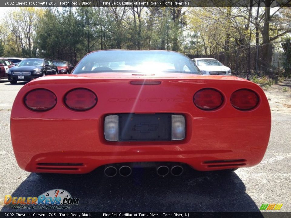 2002 Chevrolet Corvette Z06 Torch Red / Black Photo #6