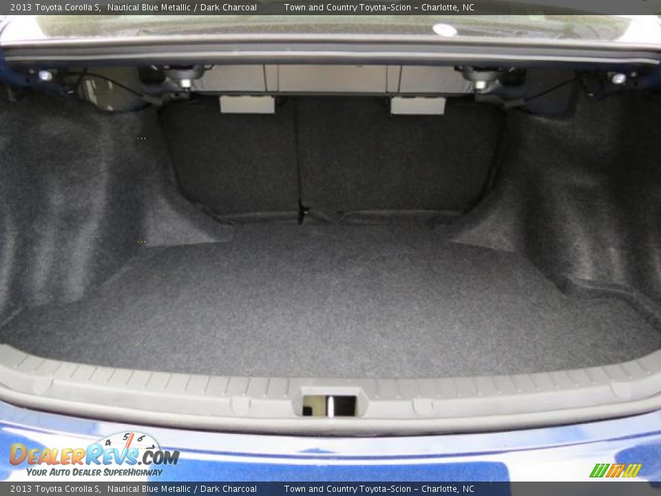 2013 Toyota Corolla S Nautical Blue Metallic / Dark Charcoal Photo #16