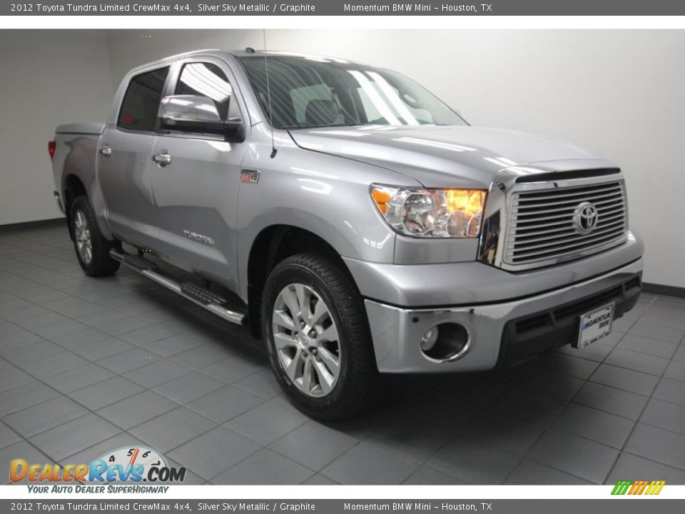 2012 Toyota Tundra Limited CrewMax 4x4 Silver Sky Metallic / Graphite Photo #1