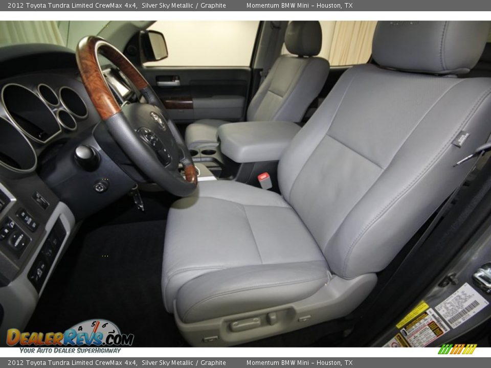 2012 Toyota Tundra Limited CrewMax 4x4 Silver Sky Metallic / Graphite Photo #3